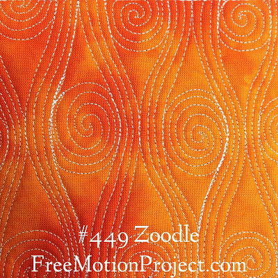 Free Motion Quilting Project Design Zoodle